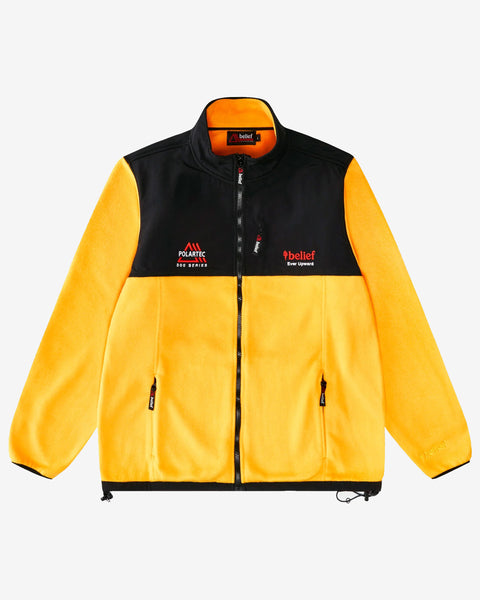 Polartec® Zip Fleece - Gold – Belief NYC
