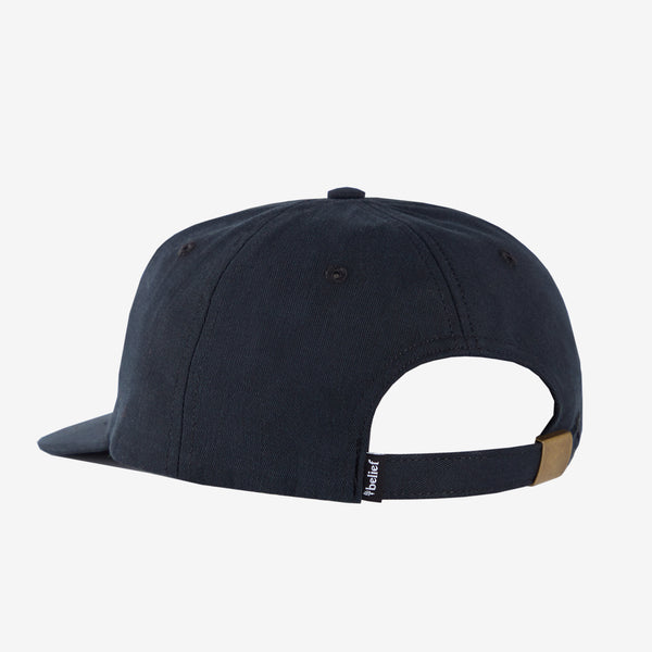 Queens 6 Panel - Black