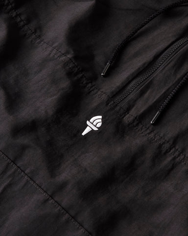 Nylon Vent Jacket - Black