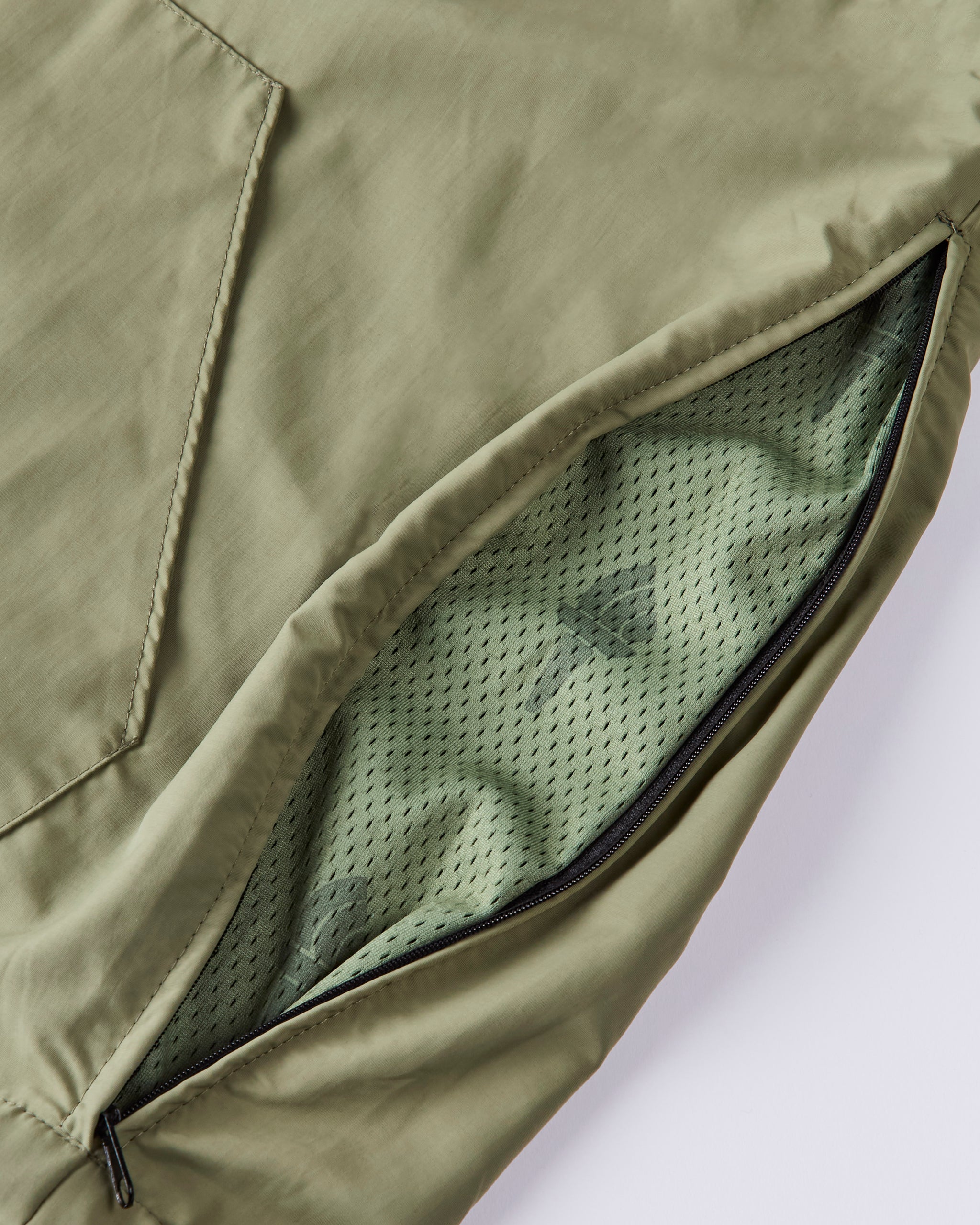 Nylon Vent Jacket - Bay Green