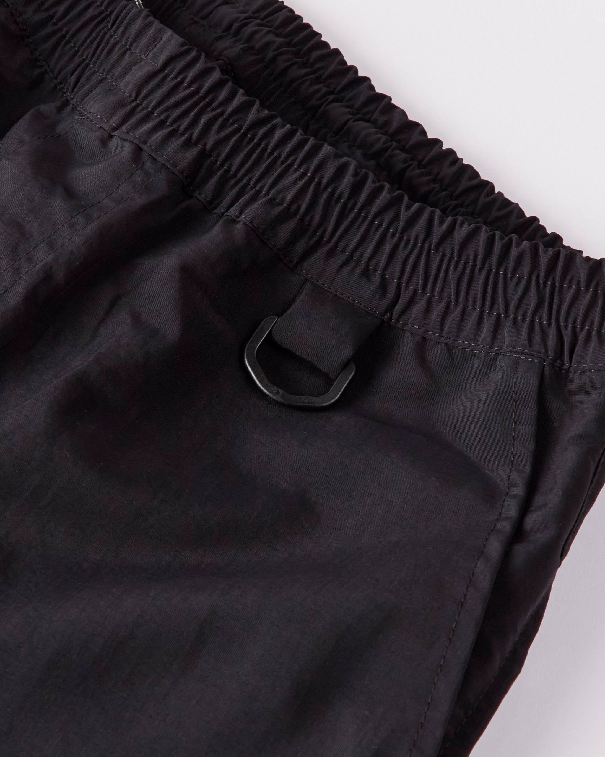 Nylon Vent Pant - Black