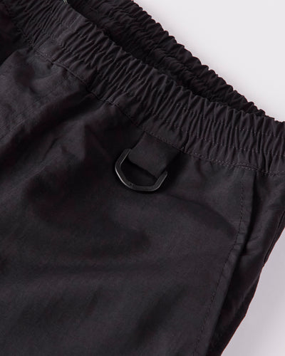 Nylon Vent Pant - Black