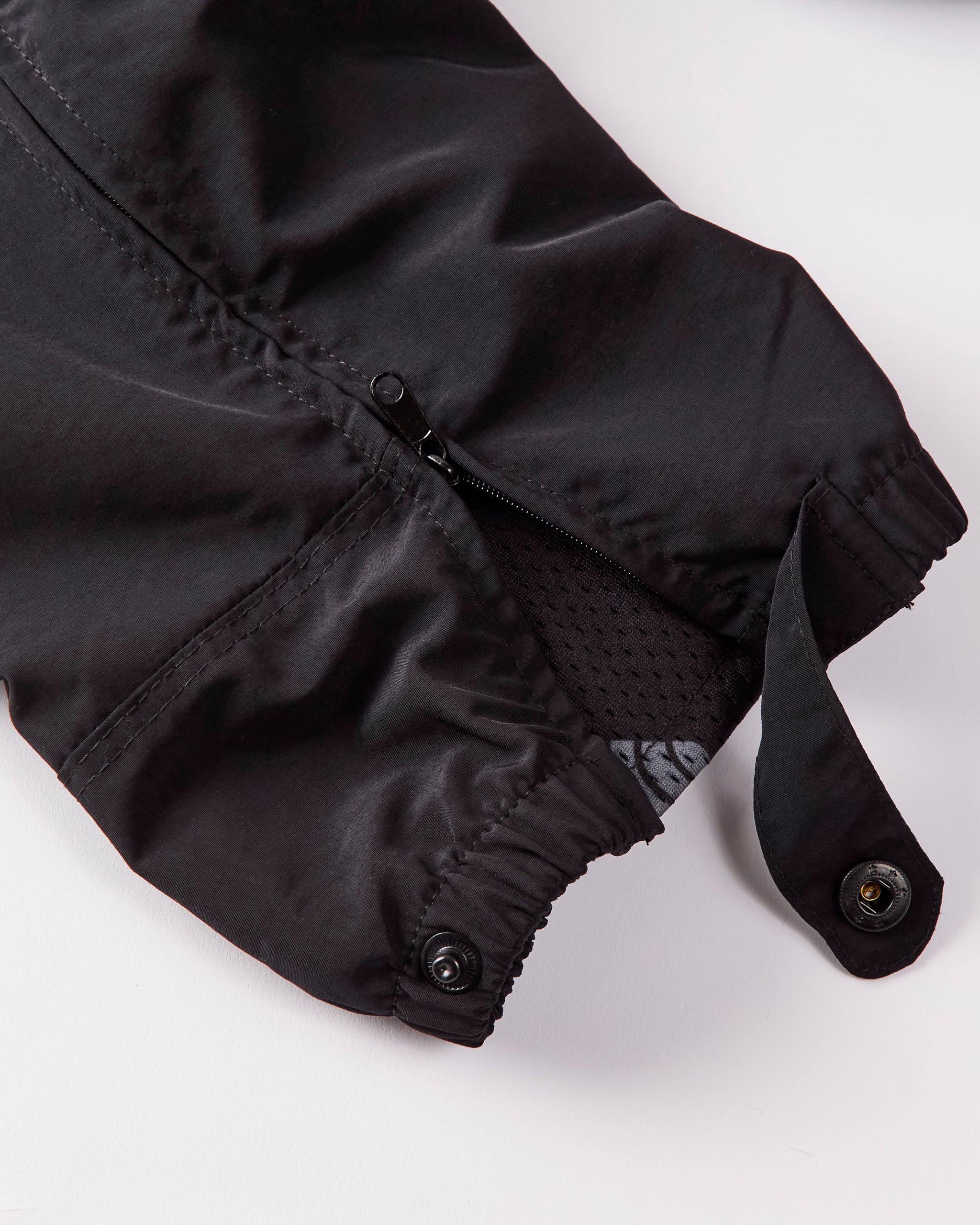 Nylon Vent Pant - Black