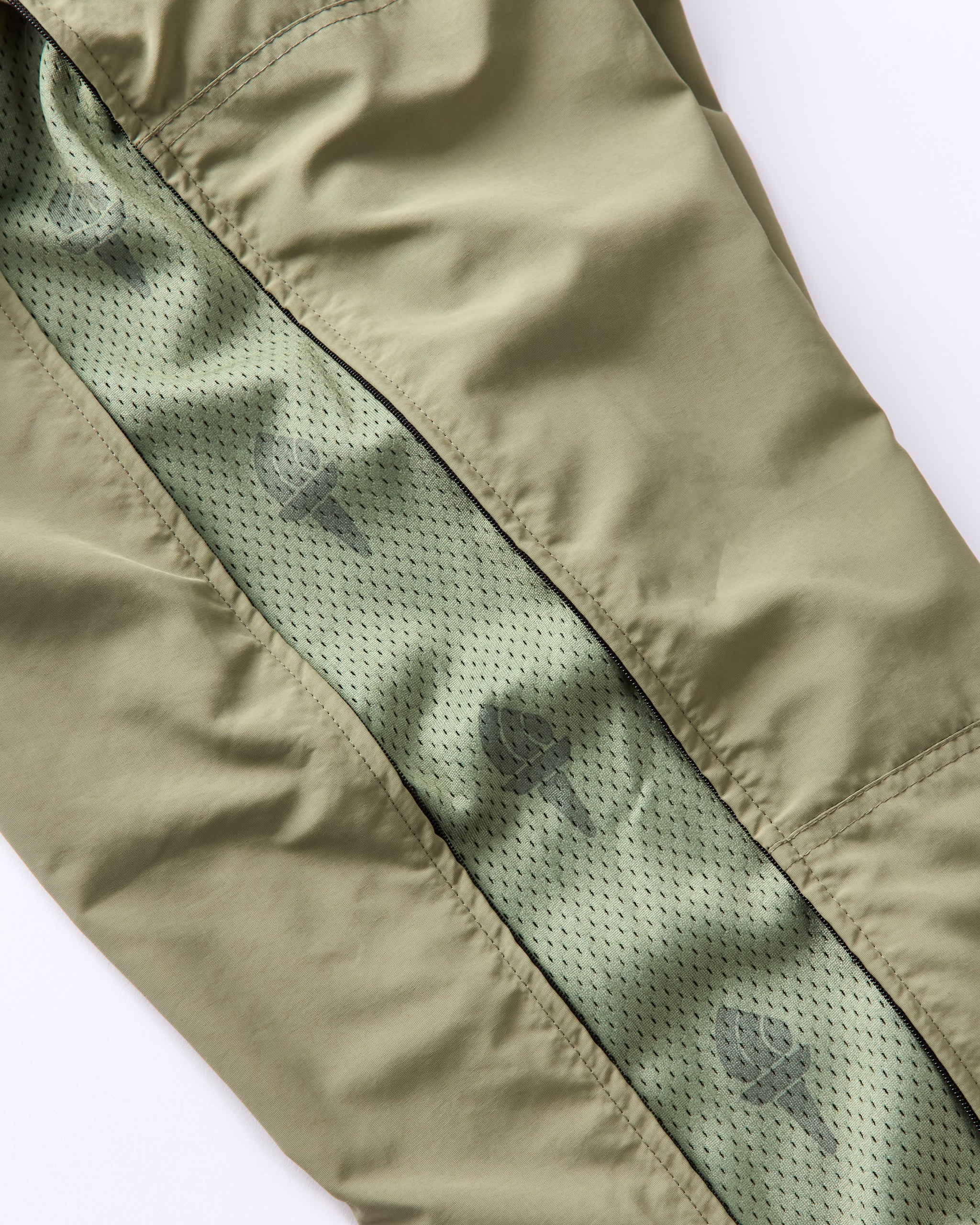 Nylon Vent Pant - Bay Green