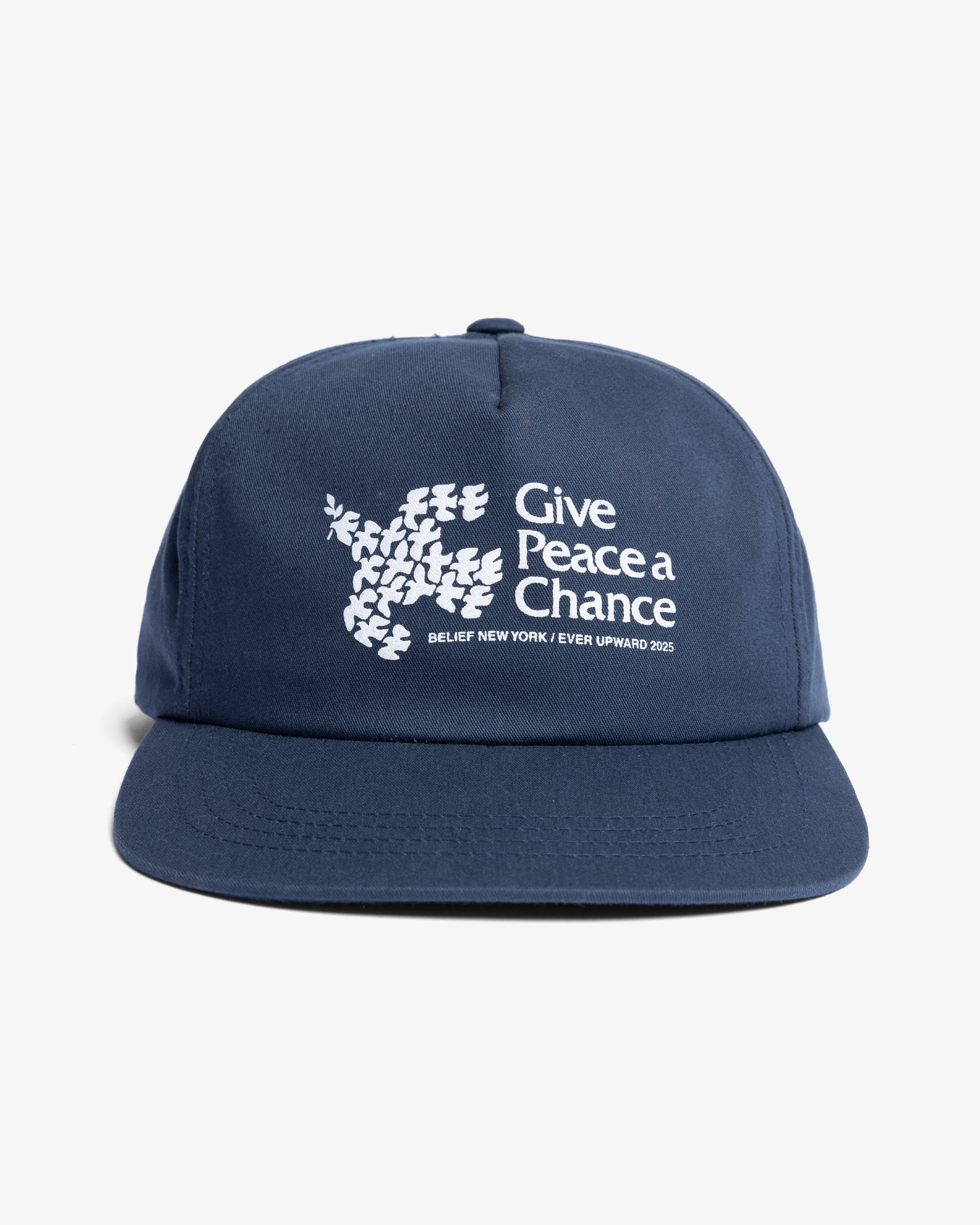 Peace Snapback - Navy