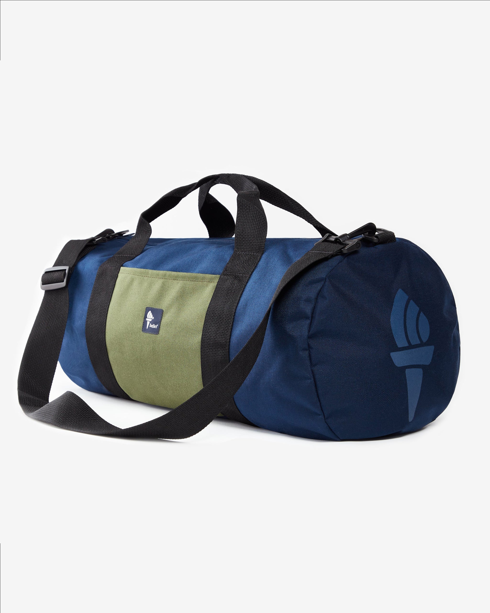 Weekend Duffle - Navy/ Moss