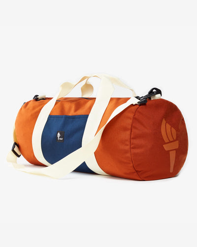 Weekend Duffle - Terracotta/Navy