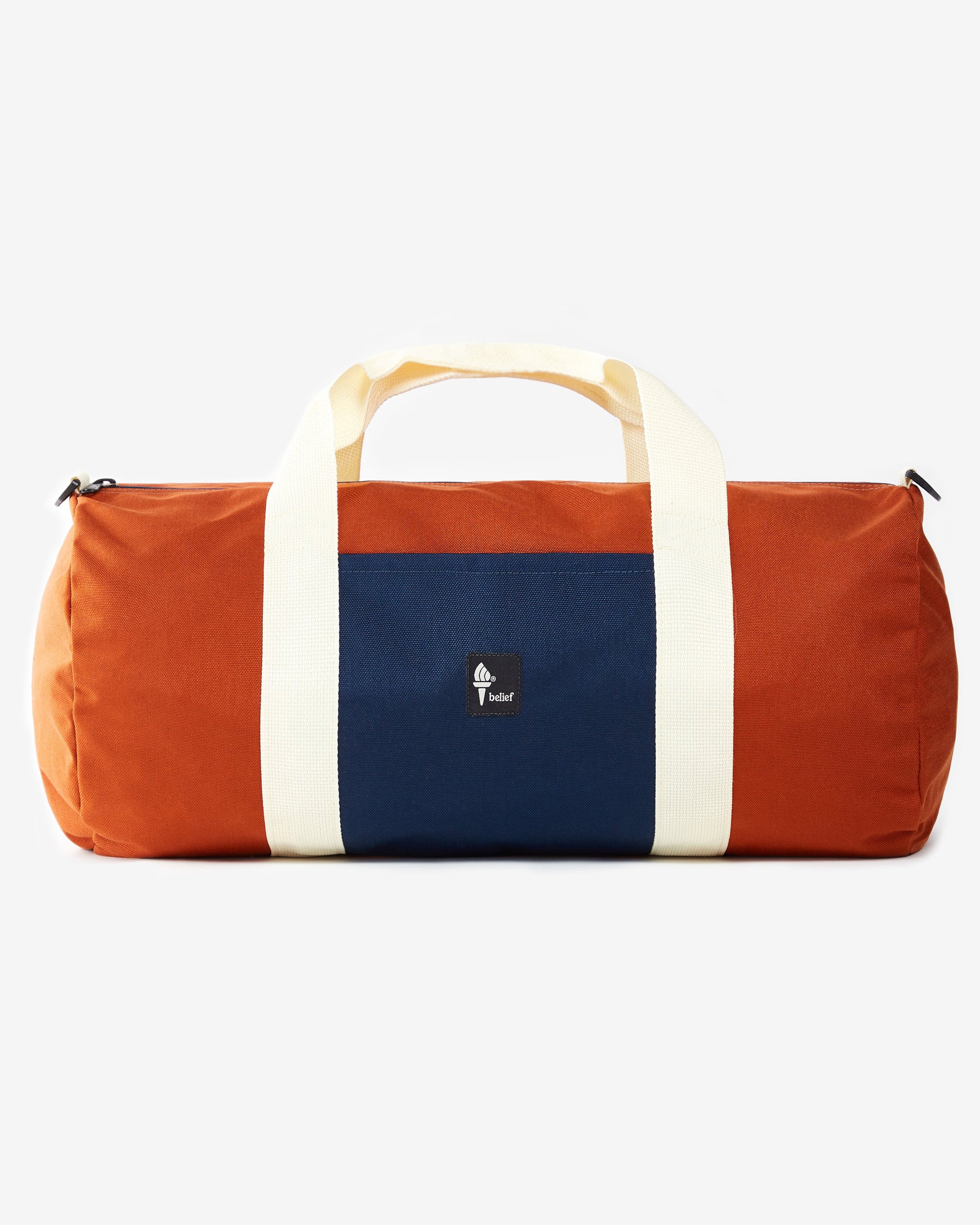 Weekend Duffle - Terracotta/Navy