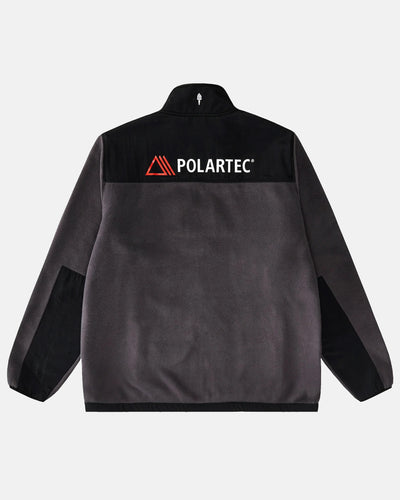 Polartec® Zip Fleece - Charcoal