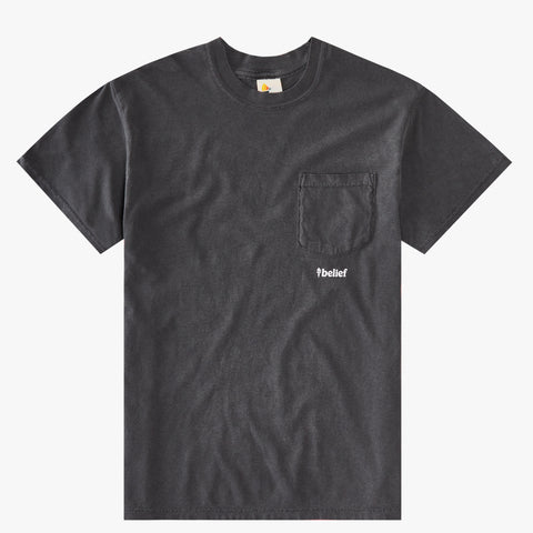Logo Pocket Tee - Pepper