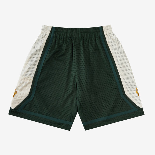 Reversible Basketball Short - Forest Green