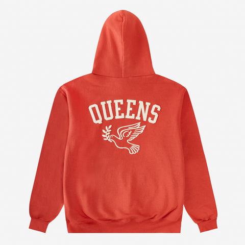 Queens Champion Hoody - Red River Clay