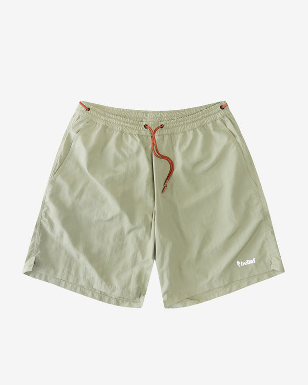 Nylon Track Shorts - Bay