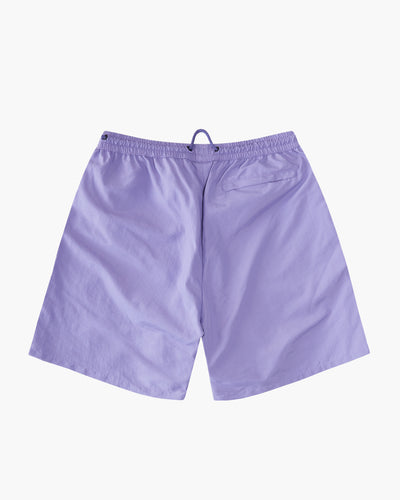 Nylon Track Shorts - Orchid