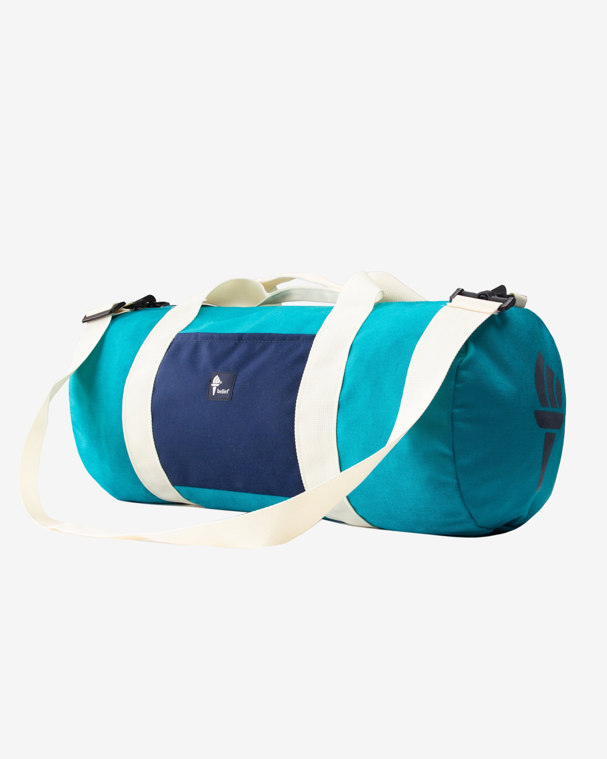 Weekend Duffle - Teal/Navy