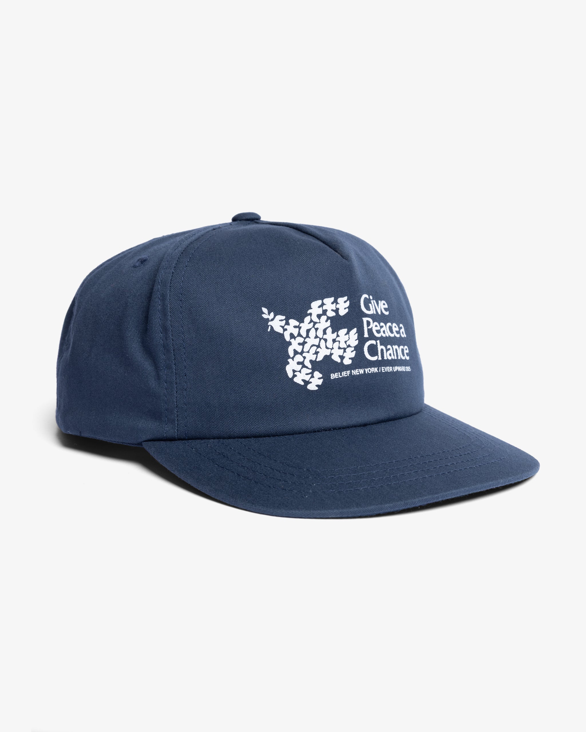 Peace Snapback - Navy