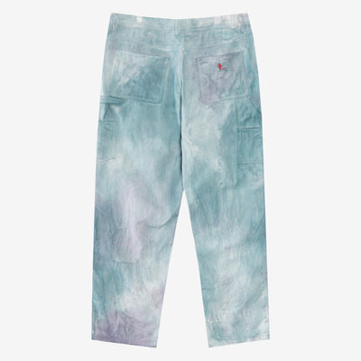 Hand Dyed Double Knee - Atlantic Blue/Size 34