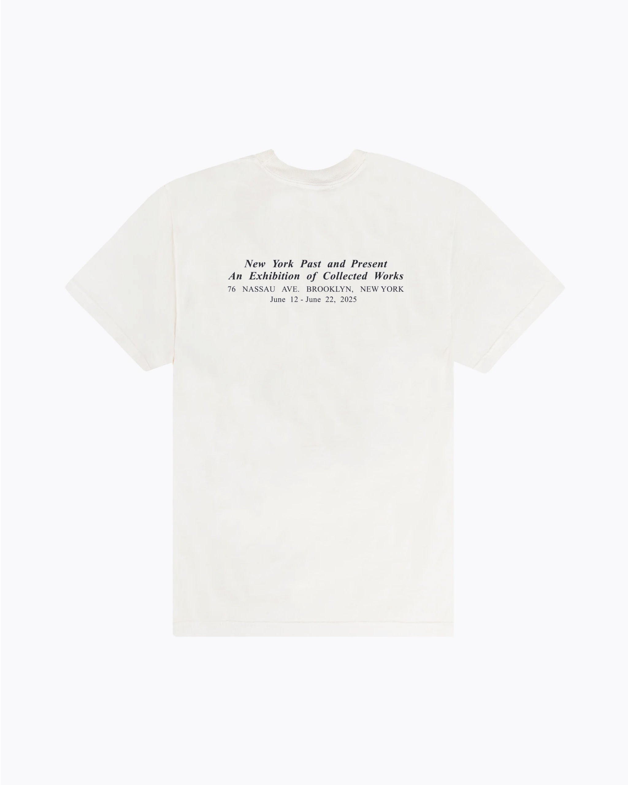 Exhibition Tee - White