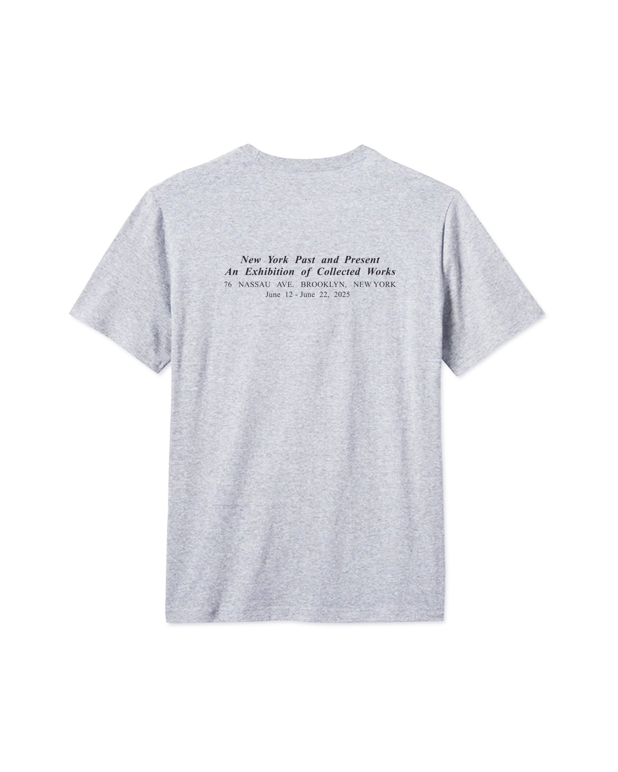 Exhibition Tee - Ash