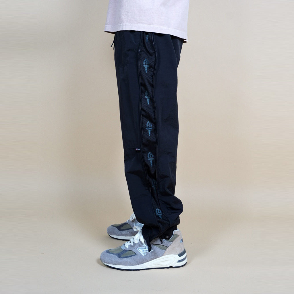 Nylon Vent Pant - Black