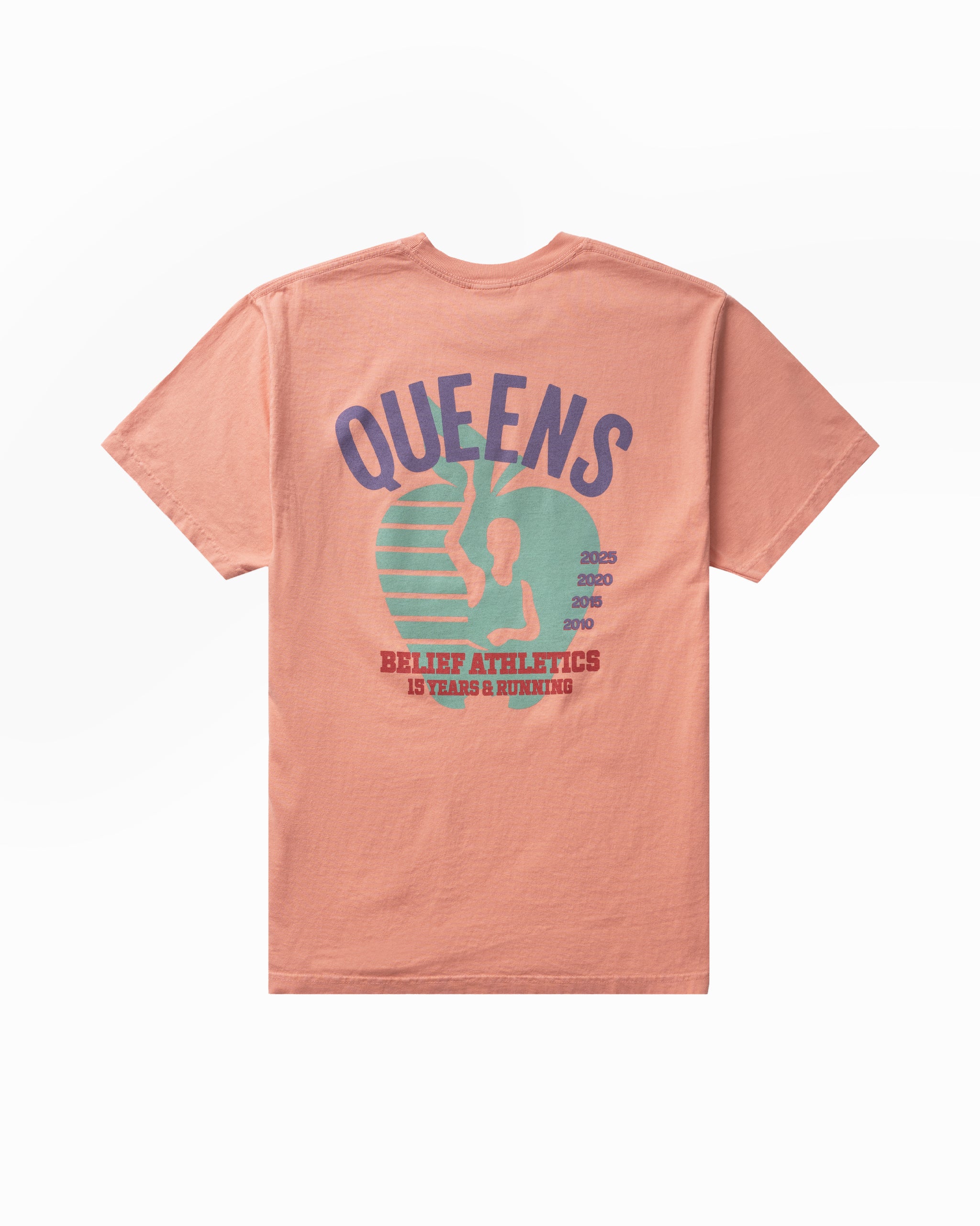 Queens Tee - Coral