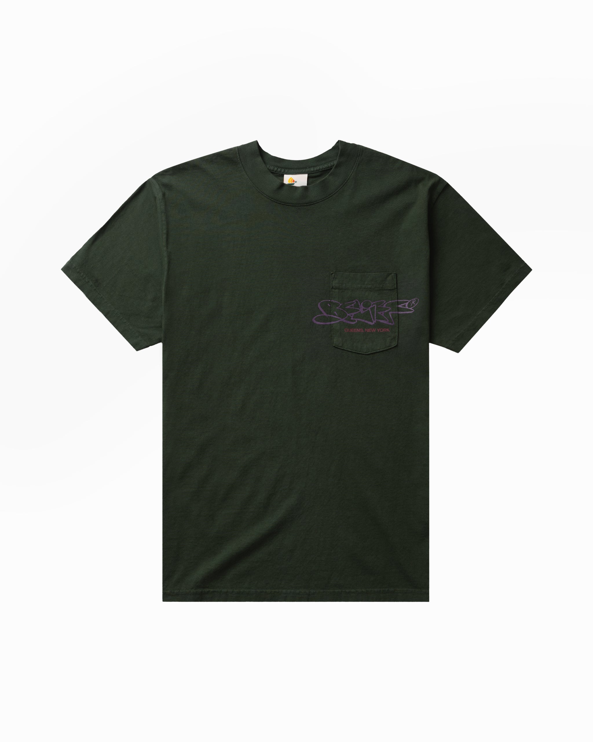 Spray Pocket Tee - Ivy