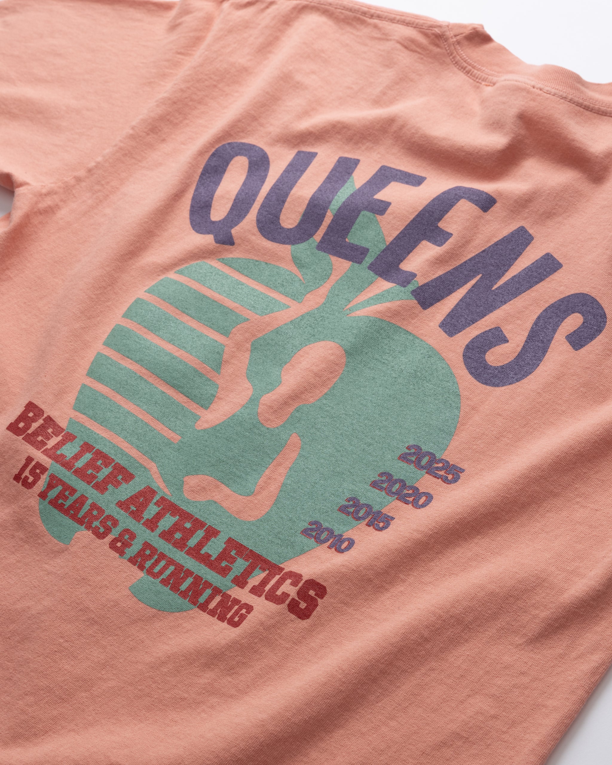 Queens Tee - Coral
