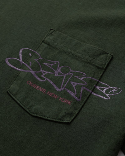 Spray Pocket Tee - Ivy