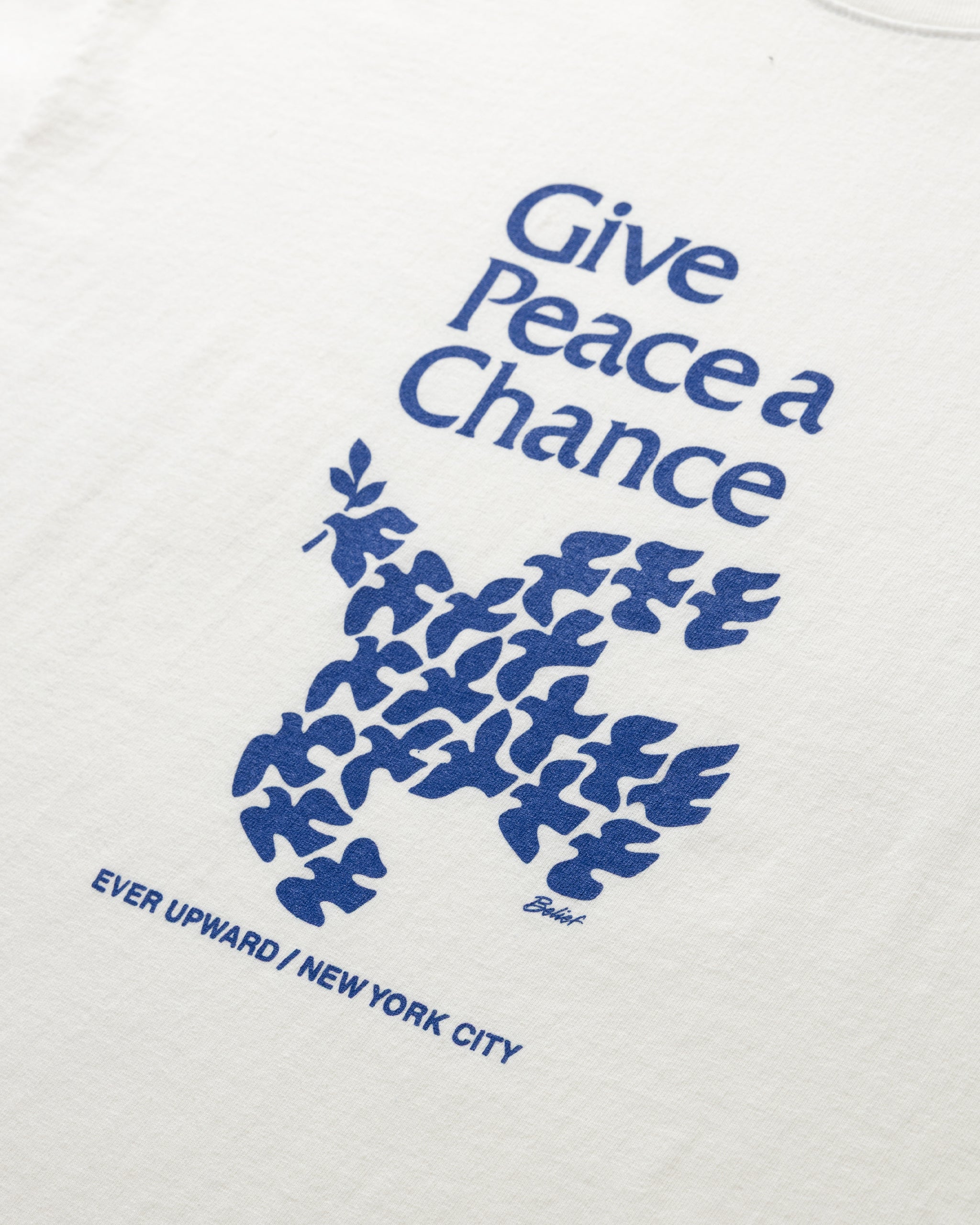Peace Tee - White