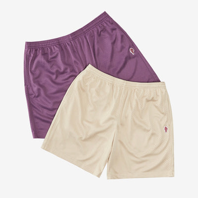 Mesh Practice Short - Tan