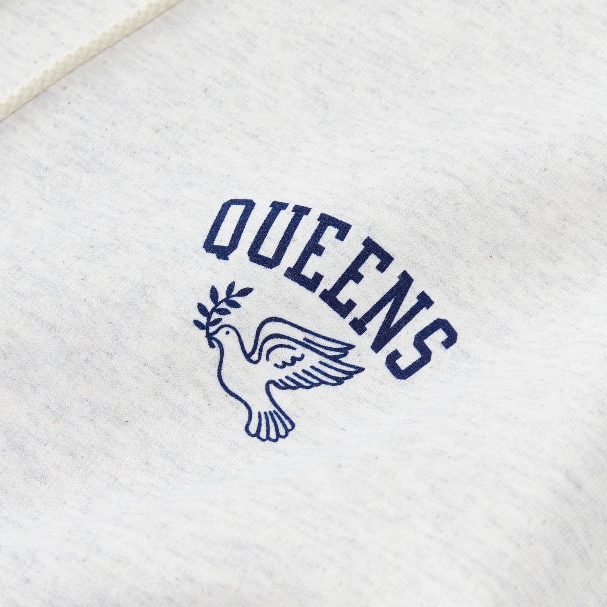 Queens Champion Hoody - Oatmeal Heather