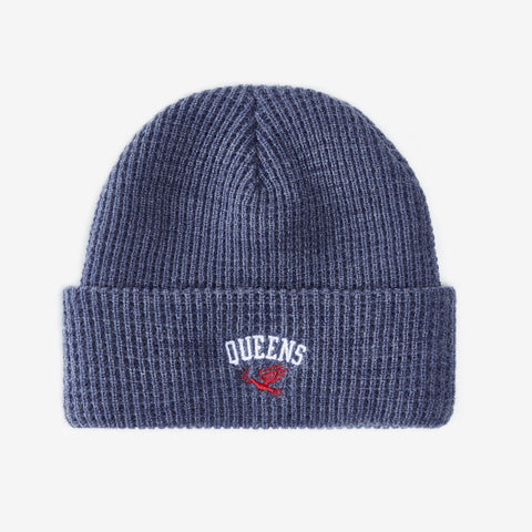 Queens Beanie - Denim Heather