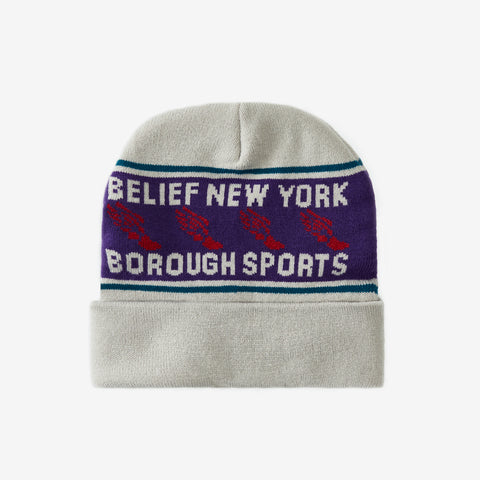 Borough Sports Beanie - Natural