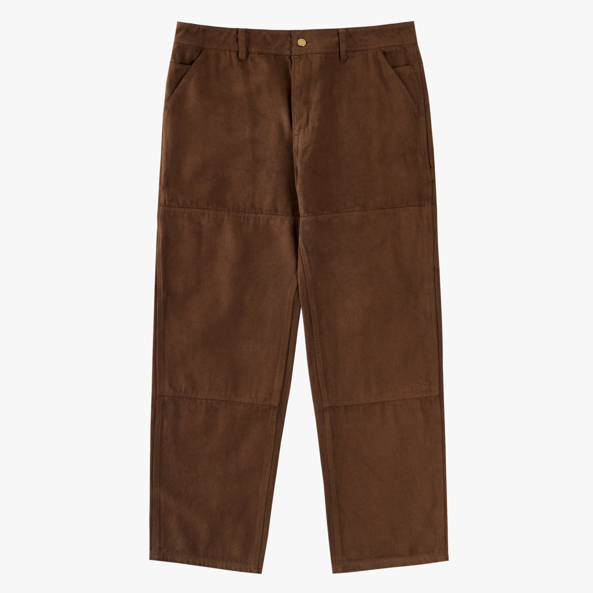 Double Knee Carpenter Pant - Brown
