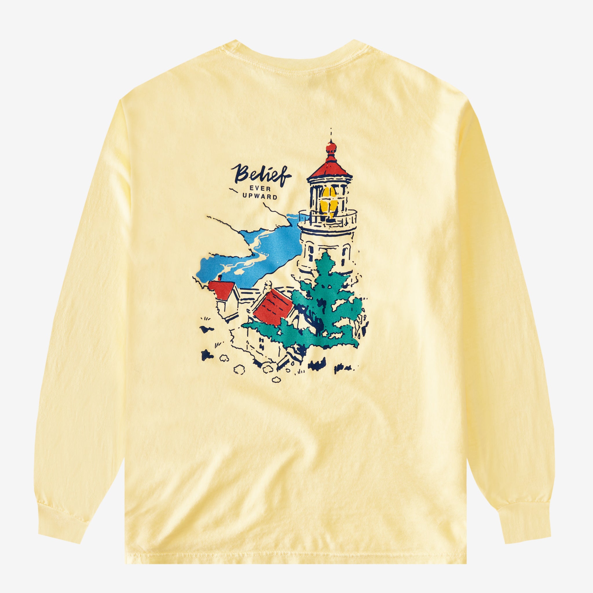 Lighthouse L/S Tee - Butter