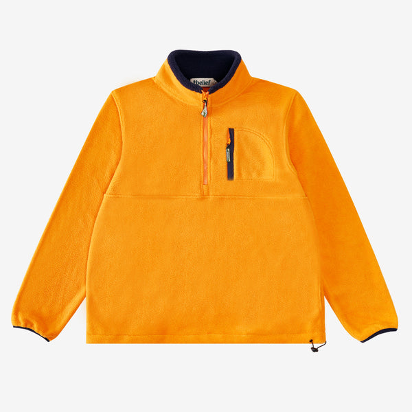 Sherpa 1/2 Zip Pullover - Gold