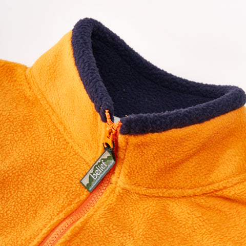 Sherpa 1/2 Zip Pullover - Gold
