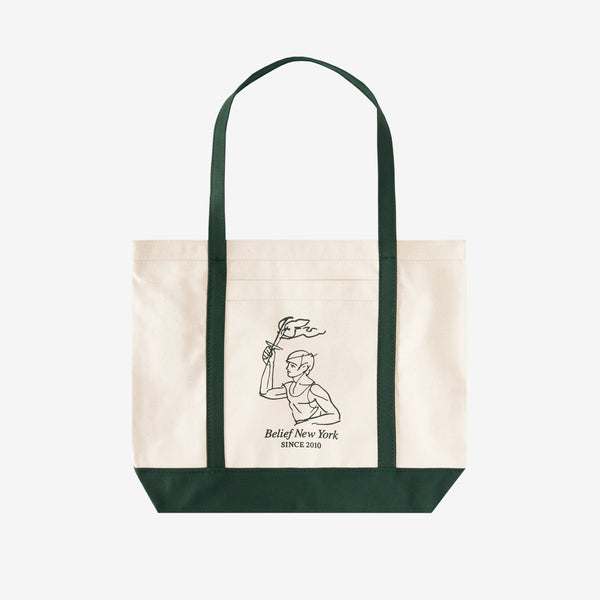 Marathon Zip Tote - Natural