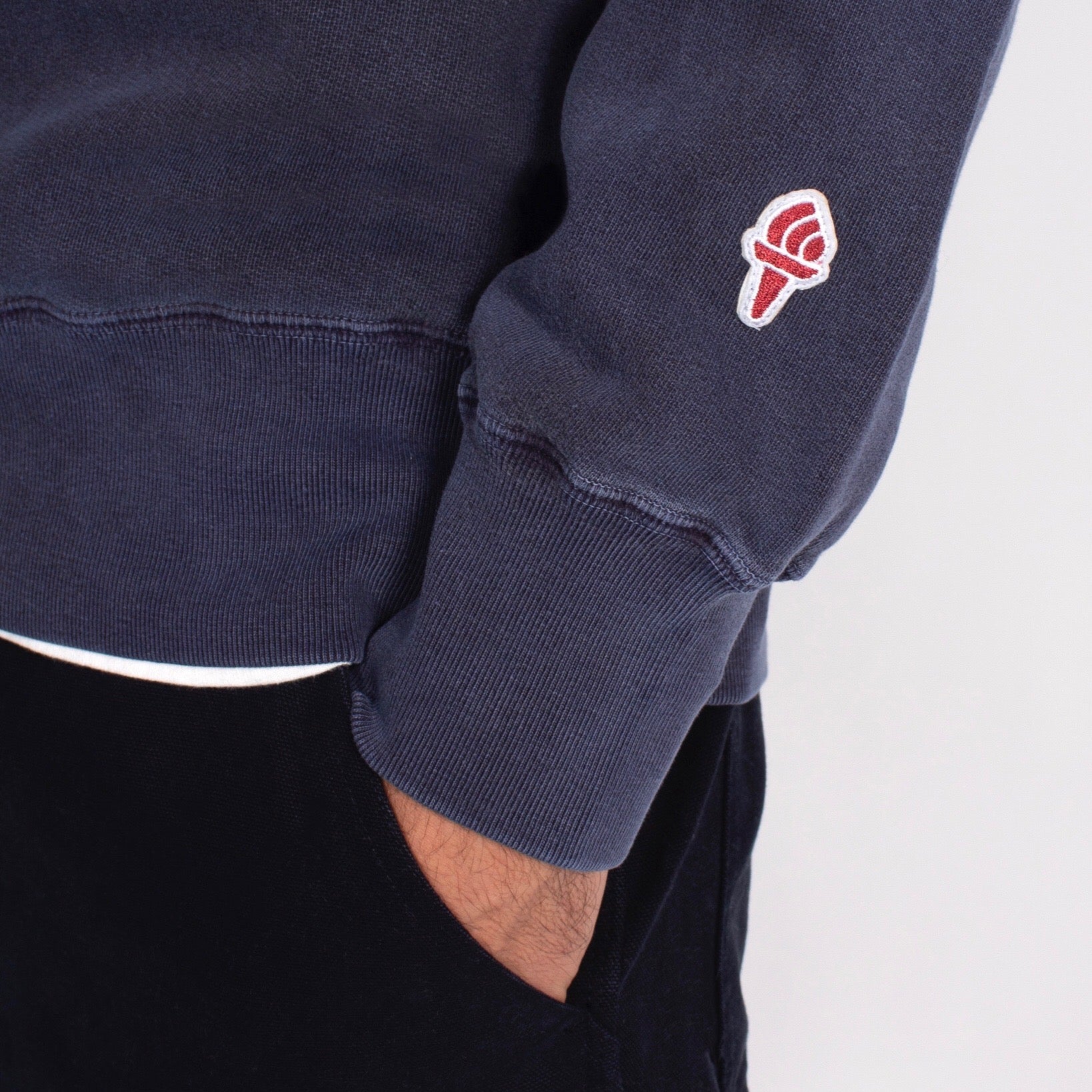 Premium Crewneck - Vintage Navy