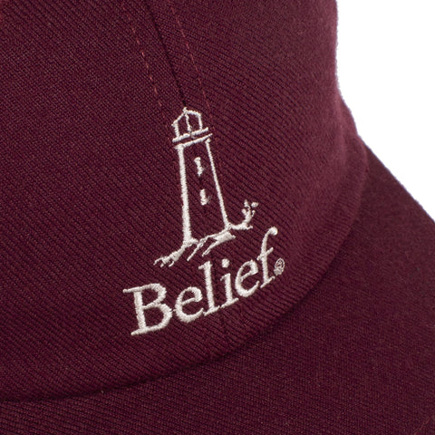 Lighthouse 6 Panel - Maroon (WS)