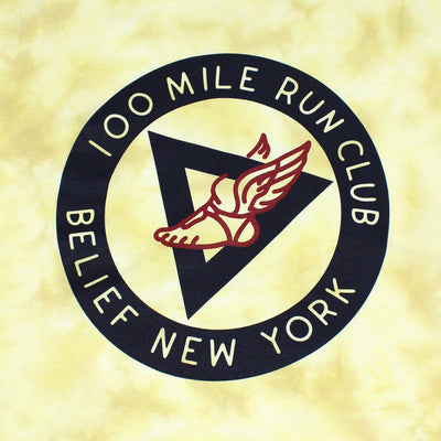 Run Club Tee - Yellow Dye