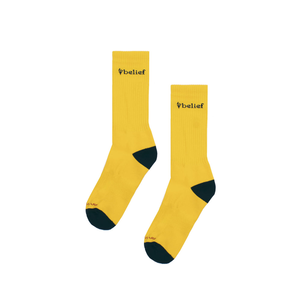 Logo Athletic Sock - Gold (WS)